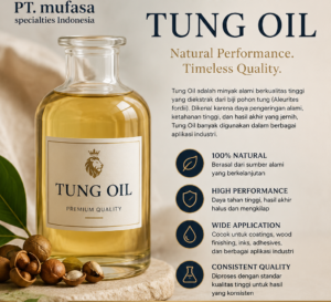 Supplier Tung Oil Terpercaya
