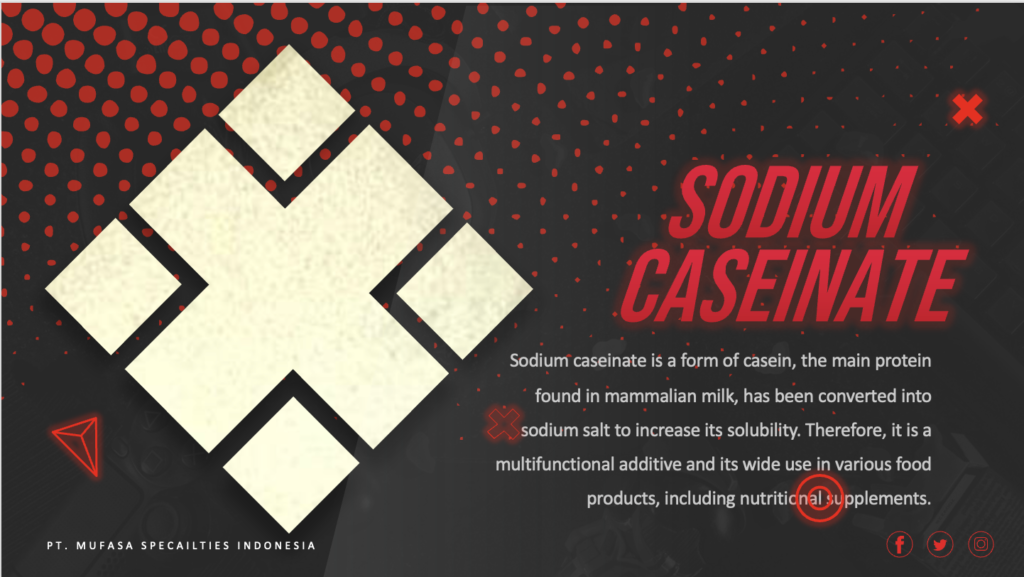 Supplier Sodium Caseinate