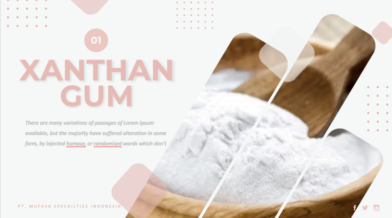 Supplier Xanthan Gum