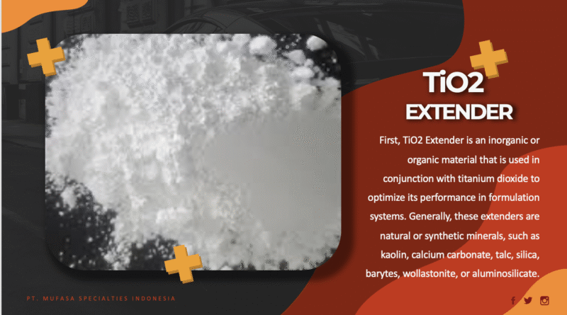 Jual TiO2 Extender