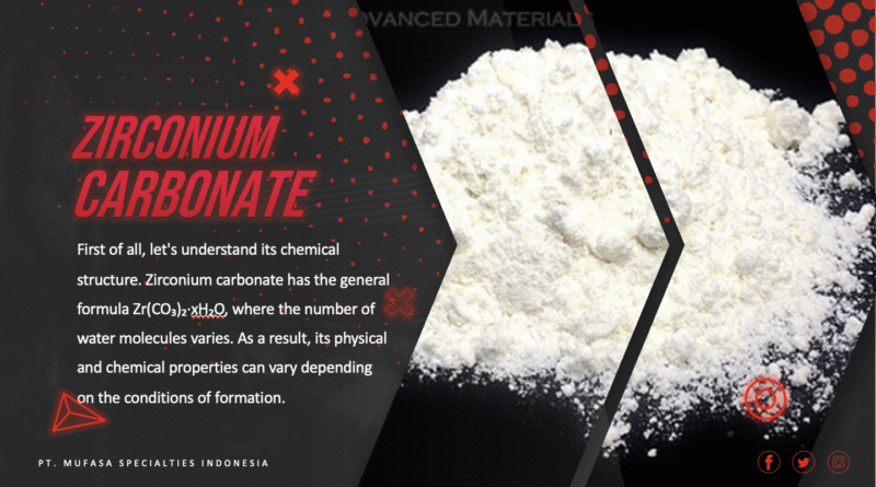 Jual Zirconium Carbonate