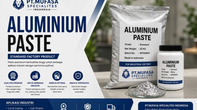 Pabrik Penghasil Aluminium Paste